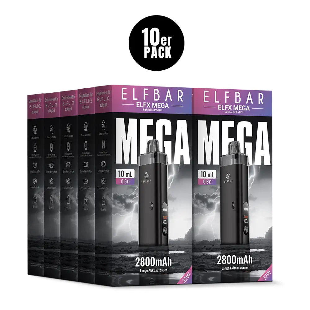 Elfbar - ELFX Mega - Kit - Black