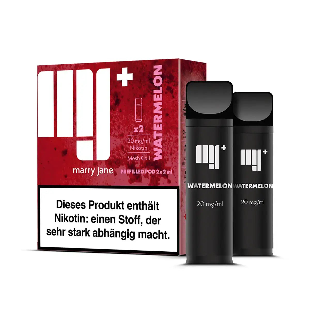 Marry Jane - Prefilled Pod (MatchBar) (2 Stück) - Watermelon - 20mg/ml // Steuerware