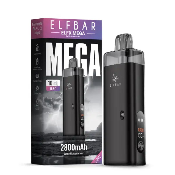 Elfbar - ELFX Mega - Kit - Black