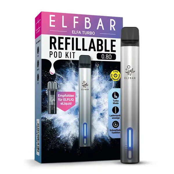 Elfbar - ELFA Turbo - Refill Pod Kit - Aurora Black